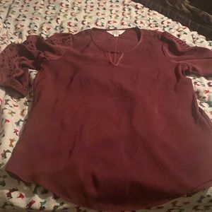 Market & Spruce purple blouse